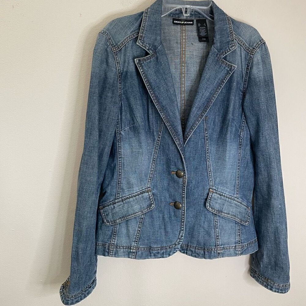 DKNY Jeans| Jean Jacket| 100% Cotton